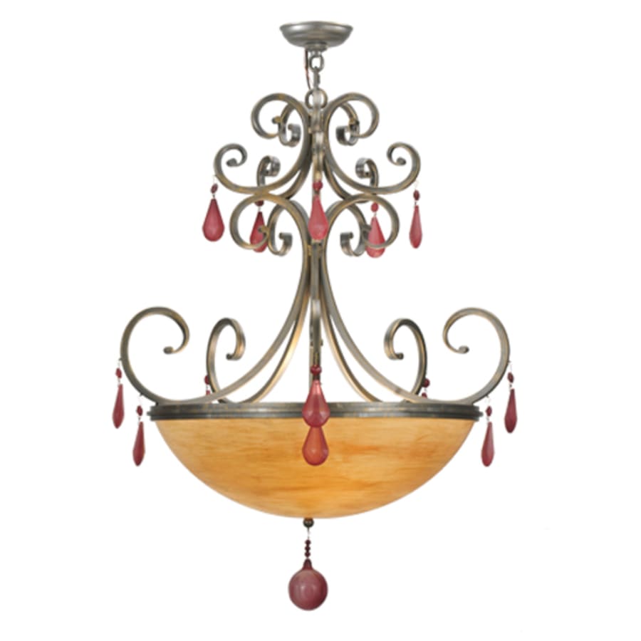 Meyda Tiffany Jeri 4 Light 28" Wide Crystal Pendant
