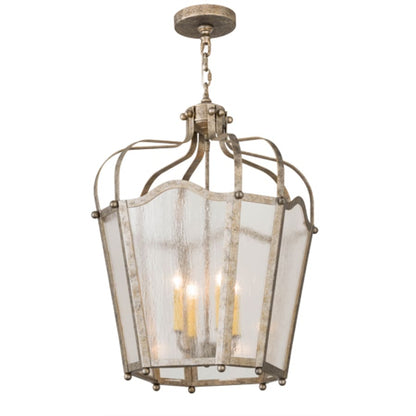 Meyda Tiffany Citadel 4 Light 22" Wide Taper Candle Pendant