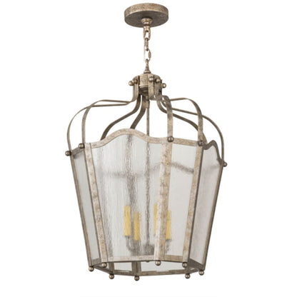 Meyda Tiffany Citadel 4 Light 22" Wide Taper Candle Pendant