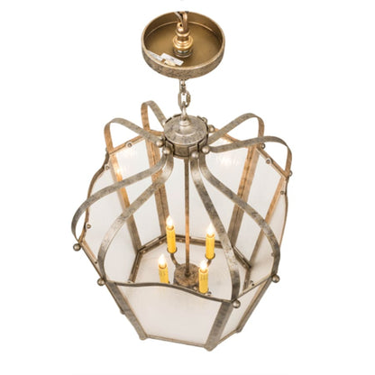 Meyda Tiffany Citadel 4 Light 22" Wide Taper Candle Pendant