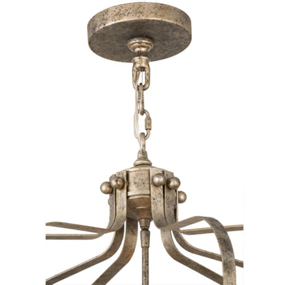Meyda Tiffany Citadel 4 Light 22" Wide Taper Candle Pendant