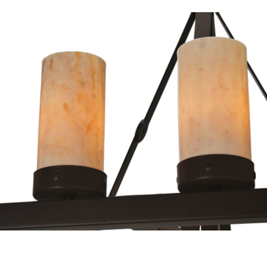Meyda Tiffany Parker 16 Light 60" Wide Pillar Candle Style Chandelier