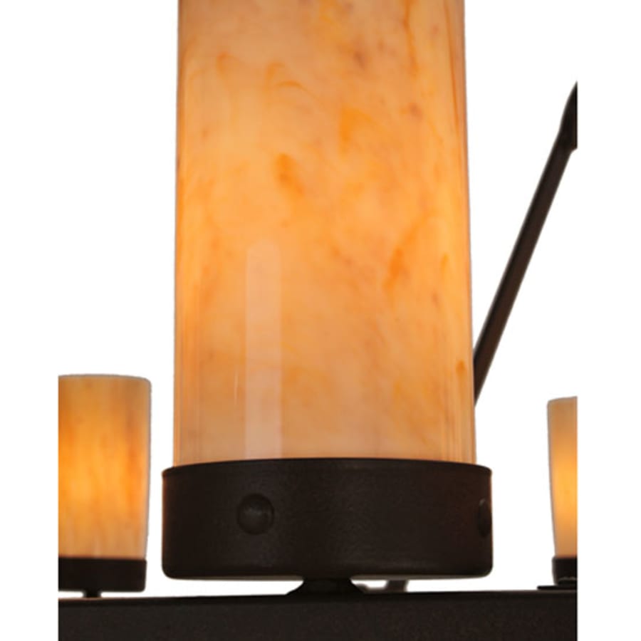 Meyda Tiffany Parker 16 Light 60" Wide Pillar Candle Style Chandelier
