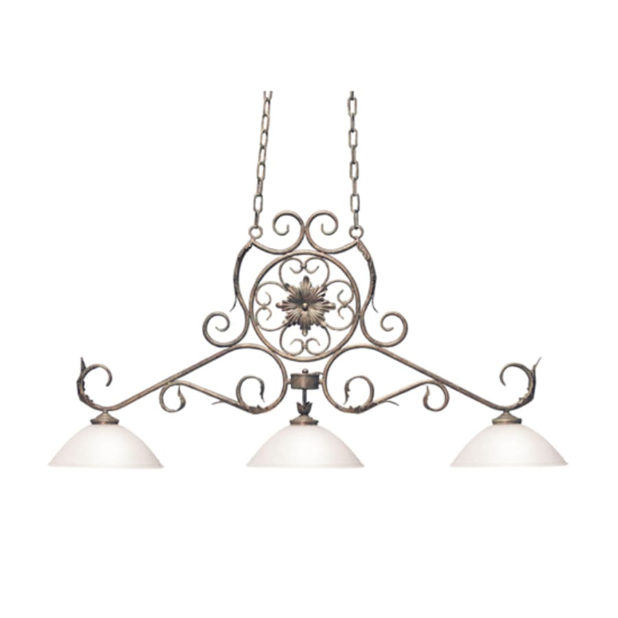 Meyda Tiffany Christabel 3 Light 54" Wide Linear Pendant