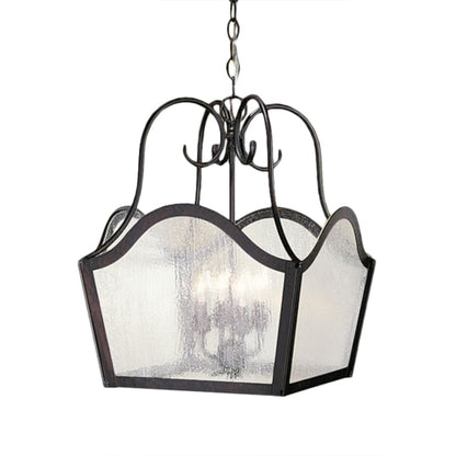 Meyda Tiffany Terena 4 Light 16" Wide Taper Candle Pendant