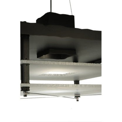 Meyda Tiffany Atlantis 2 Light 43" Wide Abstract Pendant