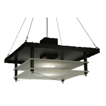 Meyda Tiffany Atlantis 2 Light 43" Wide Abstract Pendant