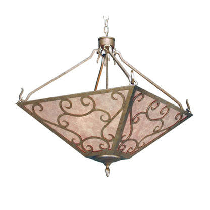 Meyda Tiffany Bandolei 4 Light 38" Wide Pendant