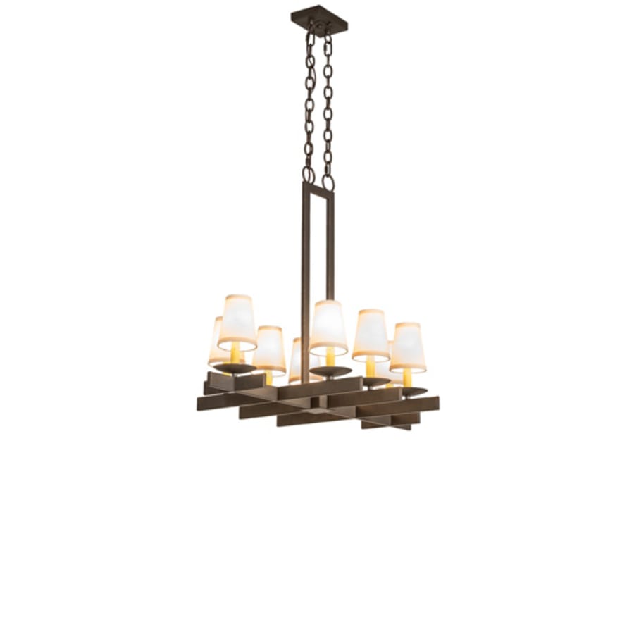 Meyda Tiffany Dante 8 Light 22" Wide Chandelier