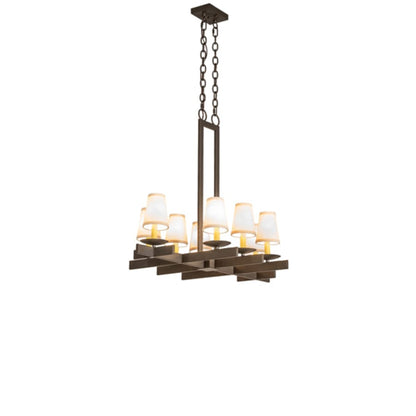 Meyda Tiffany Dante 8 Light 22" Wide Chandelier