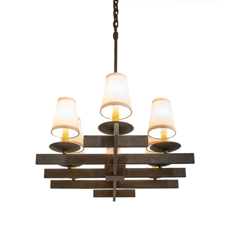 Meyda Tiffany Dante 8 Light 22" Wide Chandelier
