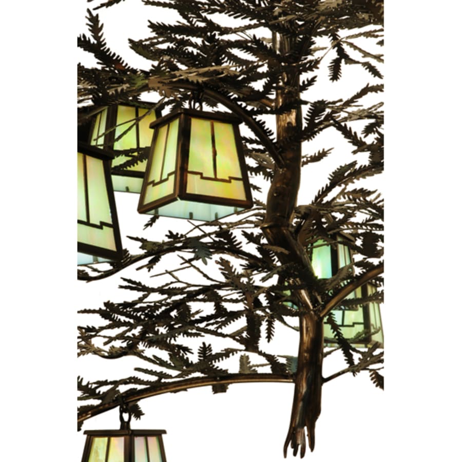 Meyda Tiffany Pine Branch Valley View 12 Light 50" Wide Chandelier