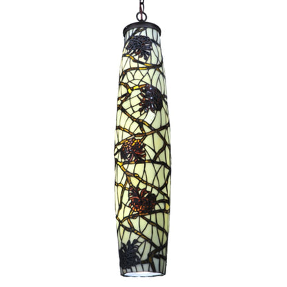 Meyda Tiffany Pine Branch 5 Light 7" Wide Mini Pendant