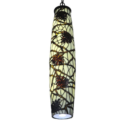 Meyda Tiffany Pine Branch 5 Light 7" Wide Mini Pendant