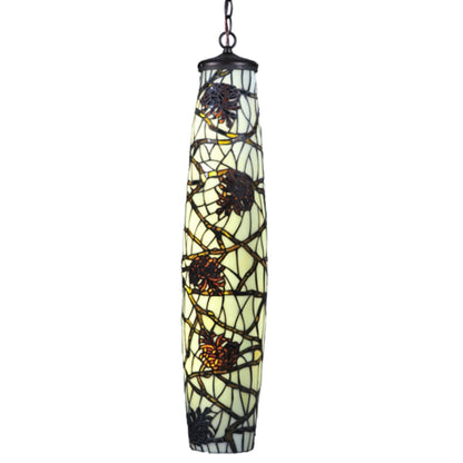 Meyda Tiffany Pine Branch 5 Light 7" Wide Mini Pendant