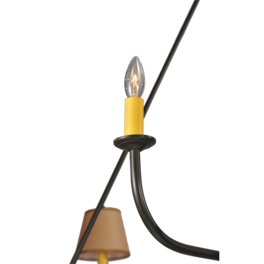 Meyda Tiffany Brach Ring 8 Light 62" Wide Chandelier