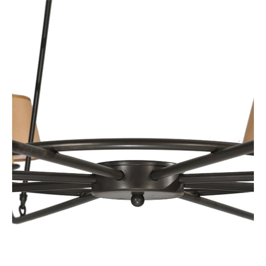 Meyda Tiffany Brach Ring 8 Light 62" Wide Chandelier