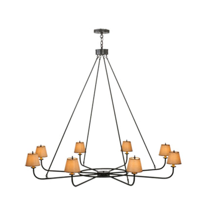 Meyda Tiffany Brach Ring 8 Light 62" Wide Chandelier