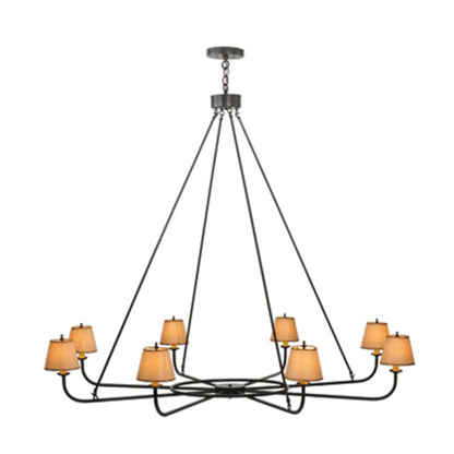 Meyda Tiffany Brach Ring 8 Light 62" Wide Chandelier