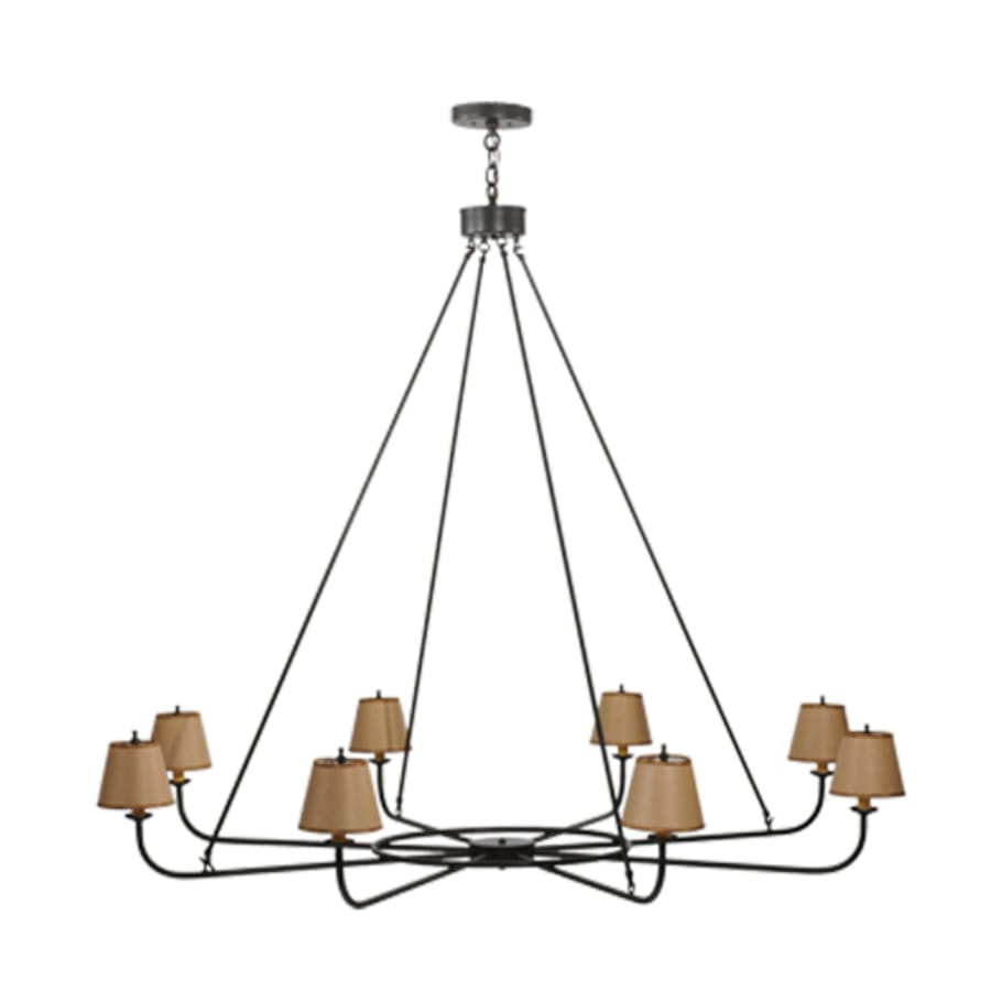 Meyda Tiffany Brach Ring 8 Light 62" Wide Chandelier