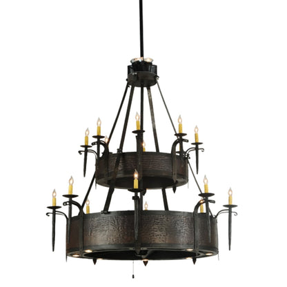 Meyda Tiffany Costello 8 Light 51" Wide Taper Candle Style Chandelier