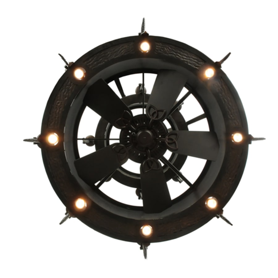 Meyda Tiffany Costello 8 Light 51" Wide Taper Candle Style Chandelier