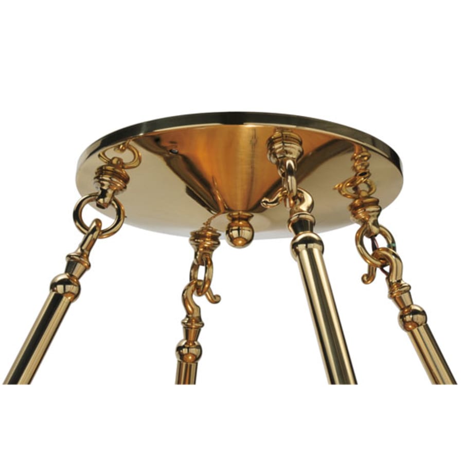 Meyda Tiffany Auburn 33" Wide Semi-Flush Bowl Ceiling Fixture