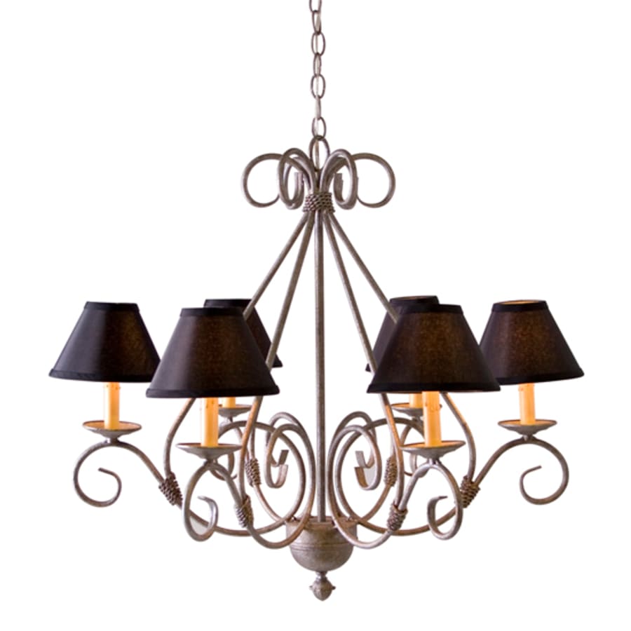 Meyda Tiffany Olivia 6 Light 30" Wide Chandelier - Pompeii Gold Finish