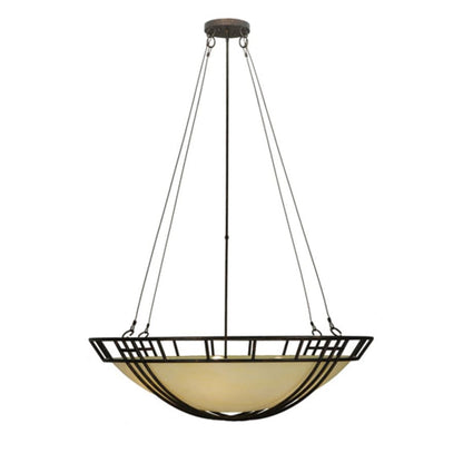 Meyda Tiffany Flowing Cross 6 Light 48" Wide Pendant