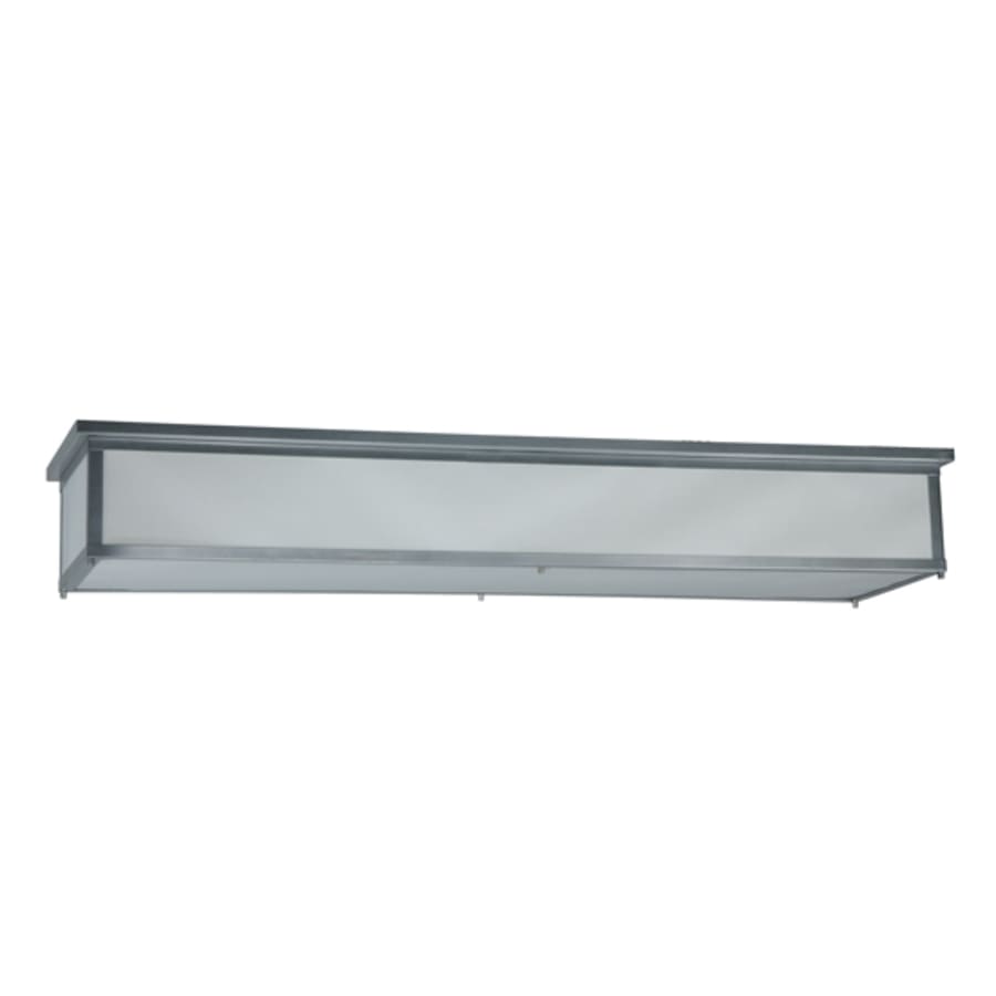 Meyda Tiffany Lumina 8 Light 72" Wide Flush Mount Ceiling Fixture - Sparkle Silver Finish - GU24 Bulb Base