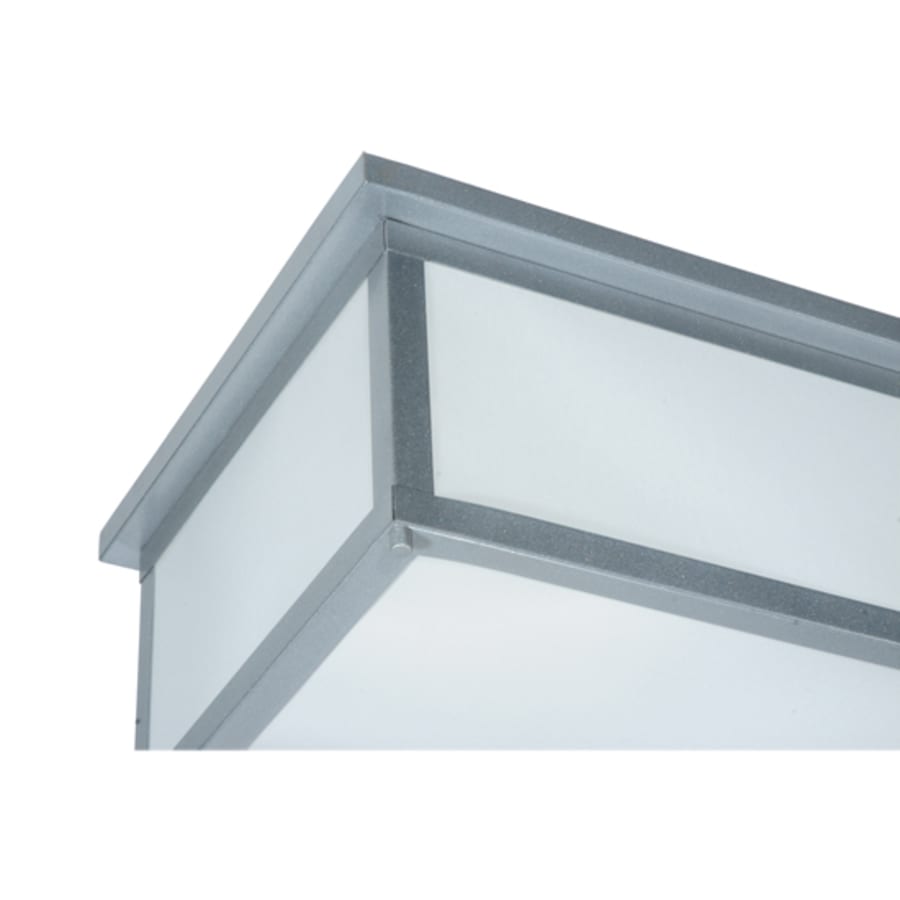 Meyda Tiffany Lumina 8 Light 72" Wide Flush Mount Ceiling Fixture - Sparkle Silver Finish - GU24 Bulb Base