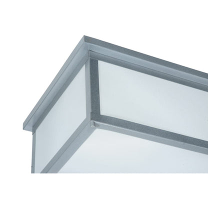 Meyda Tiffany Lumina 8 Light 72" Wide Flush Mount Ceiling Fixture - Sparkle Silver Finish - GU24 Bulb Base