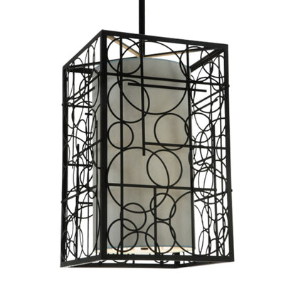 Meyda Tiffany Revival 15 Light 37" Wide Cage Pendant