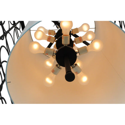 Meyda Tiffany Revival 15 Light 37" Wide Cage Pendant