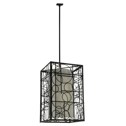 Meyda Tiffany Revival 15 Light 37" Wide Cage Pendant