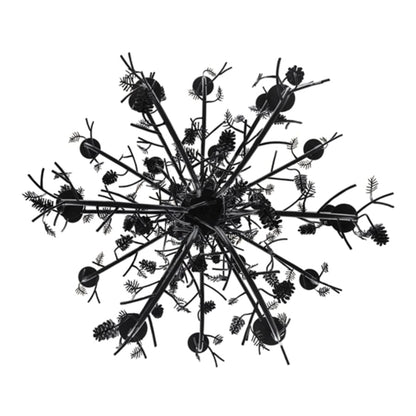 Meyda Tiffany Pinecone 24 Light 60" Wide Taper Candle Style Chandelier