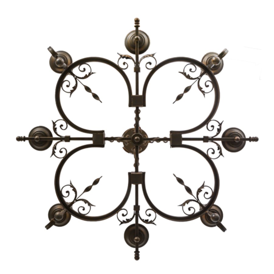 Meyda Tiffany Andorra 8 Light 43" Wide Taper Candle Style Chandelier