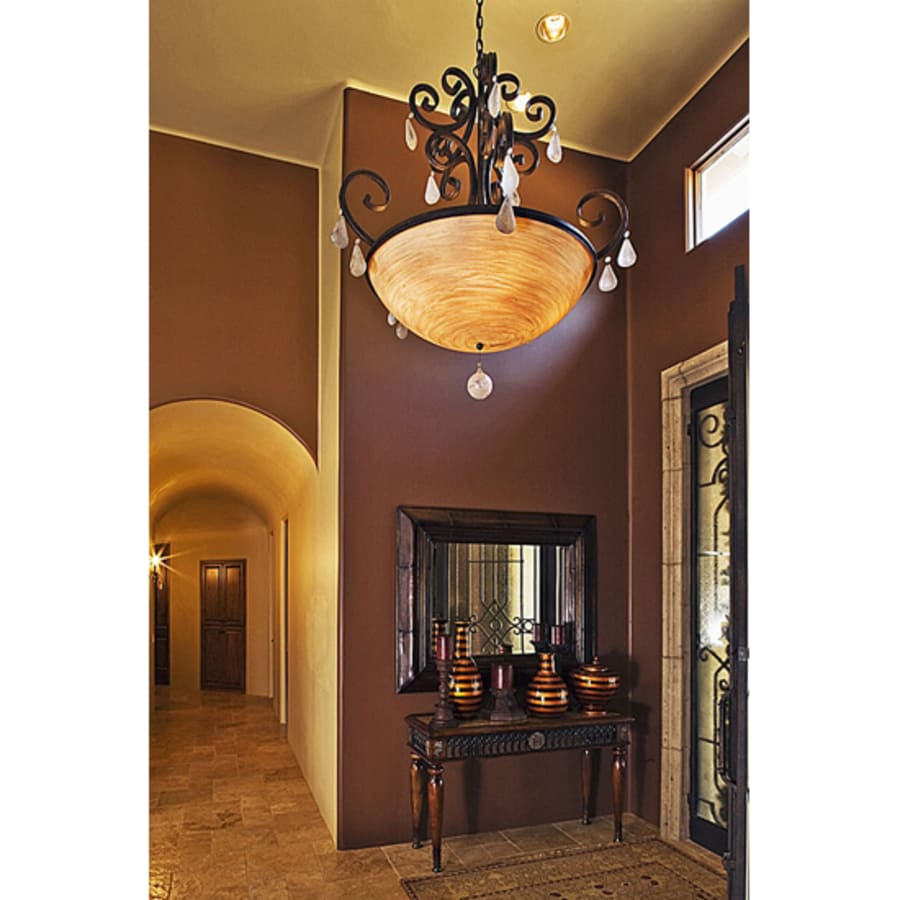 Meyda Tiffany Jeri 5 Light 43" Wide Crystal Pendant