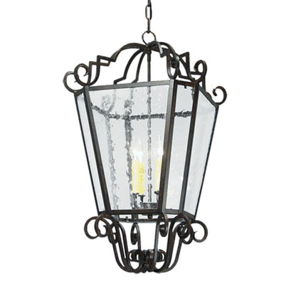 Meyda Tiffany Marin 4 Light 15" Wide Taper Candle Pendant