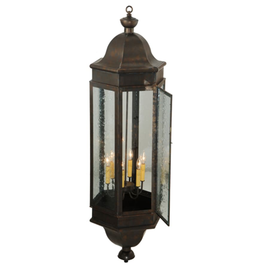 Meyda Tiffany Gascony 6 Light 18" Wide Taper Candle Pendant