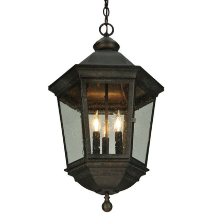 Meyda Tiffany Tiamo 3 Light 15" Wide Taper Candle Pendant