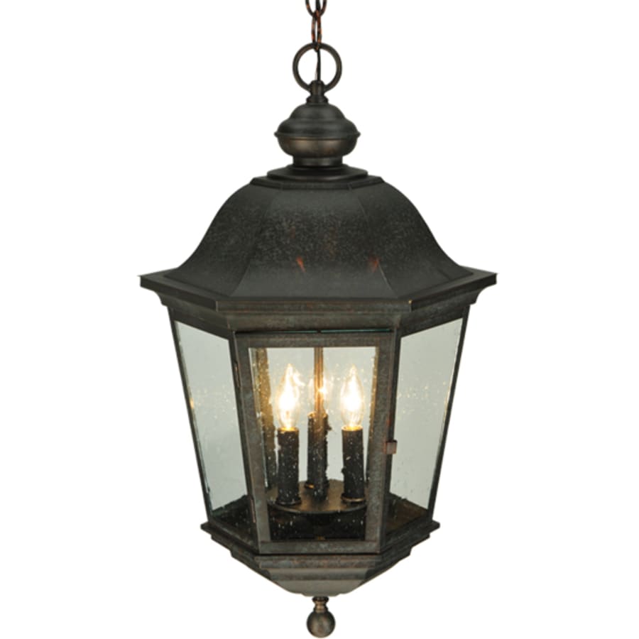 Meyda Tiffany Tiamo 3 Light 15" Wide Taper Candle Pendant