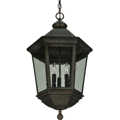Meyda Tiffany Tiamo 3 Light 15" Wide Taper Candle Pendant