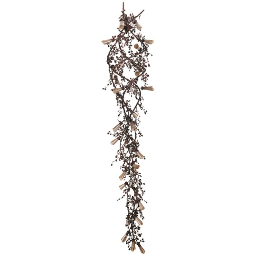 Meyda Tiffany Vinca Vine 30 Light 40" Wide Wrought Iron Waterfall Chandelier