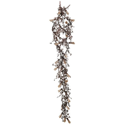 Meyda Tiffany Vinca Vine 30 Light 40" Wide Wrought Iron Waterfall Chandelier