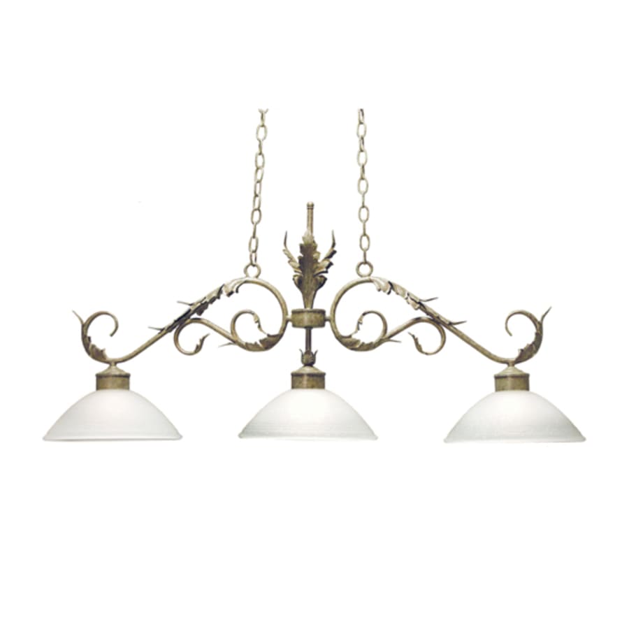 Meyda Tiffany Orleans 3 Light 48" Wide Linear Pendant