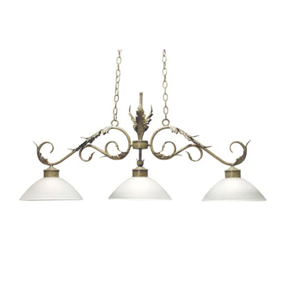 Meyda Tiffany Orleans 3 Light 48" Wide Linear Pendant