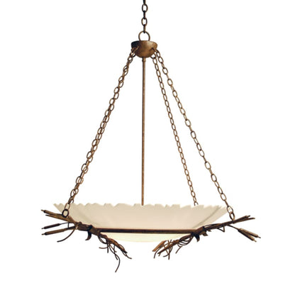Meyda Tiffany Cattail 6 Light 48" Wide Pendant