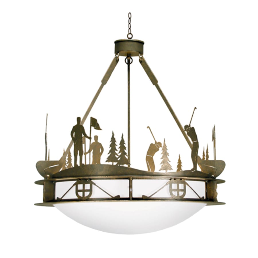 Meyda Tiffany Fairway 6 Light 32" Wide Pendant
