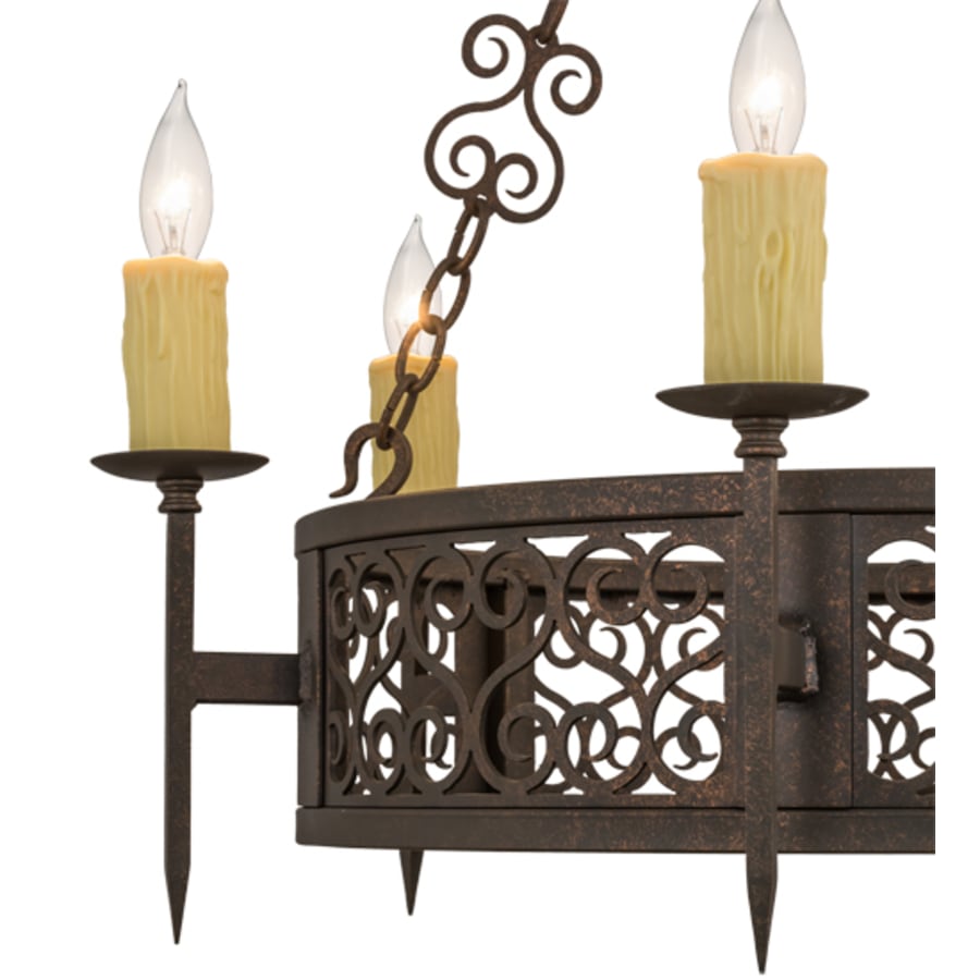 Meyda Tiffany Toscano 12 Light 36" Wide Taper Candle Style Chandelier